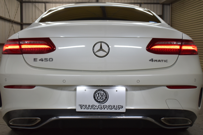 メルセデスベンツ Eクラス E450 4ﾏﾁｯｸ ｸｰﾍﾟ ｽﾎﾟｰﾂ ｴｸｽｸﾙｰｼﾌﾞ ﾚｰﾀﾞｰｾｰﾌﾃｨP 367馬力 3.0ﾘｯﾀｰ/V6 4WD ﾊﾟﾉﾗﾏｻﾝﾙｰﾌ ﾋｰﾀｰ/ｸｰﾗｰ赤黒革 ﾌﾞﾙﾒｽﾀｰ HUD ﾃﾞｨｽﾄﾛ ﾌﾞﾗｲﾝﾄﾞS Lﾁｪﾝｼﾞ AMGｴｱﾛ19AW HDDﾅﾋﾞTV 360ｶﾒﾗ ｷｰﾚｽGO ﾌｯﾄﾄﾗﾝｸ 2年保証