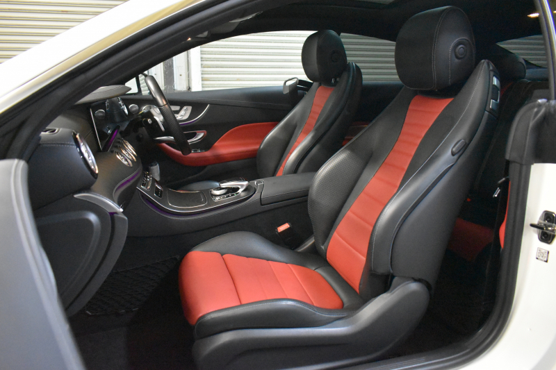 メルセデスベンツ Eクラス E450 4ﾏﾁｯｸ ｸｰﾍﾟ ｽﾎﾟｰﾂ ｴｸｽｸﾙｰｼﾌﾞ ﾚｰﾀﾞｰｾｰﾌﾃｨP 367馬力 3.0ﾘｯﾀｰ/V6 4WD ﾊﾟﾉﾗﾏｻﾝﾙｰﾌ ﾋｰﾀｰ/ｸｰﾗｰ赤黒革 ﾌﾞﾙﾒｽﾀｰ HUD ﾃﾞｨｽﾄﾛ ﾌﾞﾗｲﾝﾄﾞS Lﾁｪﾝｼﾞ AMGｴｱﾛ19AW HDDﾅﾋﾞTV 360ｶﾒﾗ ｷｰﾚｽGO ﾌｯﾄﾄﾗﾝｸ 2年保証