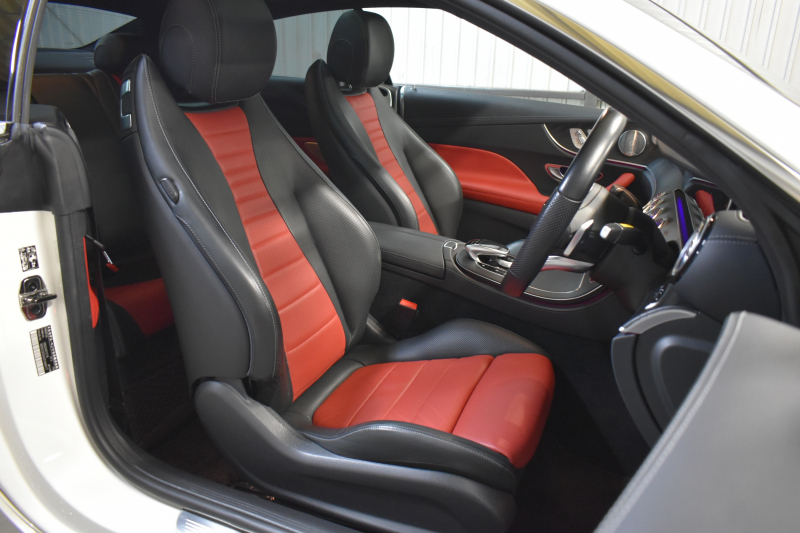 メルセデスベンツ Eクラス E450 4ﾏﾁｯｸ ｸｰﾍﾟ ｽﾎﾟｰﾂ ｴｸｽｸﾙｰｼﾌﾞ ﾚｰﾀﾞｰｾｰﾌﾃｨP 367馬力 3.0ﾘｯﾀｰ/V6 4WD ﾊﾟﾉﾗﾏｻﾝﾙｰﾌ ﾋｰﾀｰ/ｸｰﾗｰ赤黒革 ﾌﾞﾙﾒｽﾀｰ HUD ﾃﾞｨｽﾄﾛ ﾌﾞﾗｲﾝﾄﾞS Lﾁｪﾝｼﾞ AMGｴｱﾛ19AW HDDﾅﾋﾞTV 360ｶﾒﾗ ｷｰﾚｽGO ﾌｯﾄﾄﾗﾝｸ 2年保証