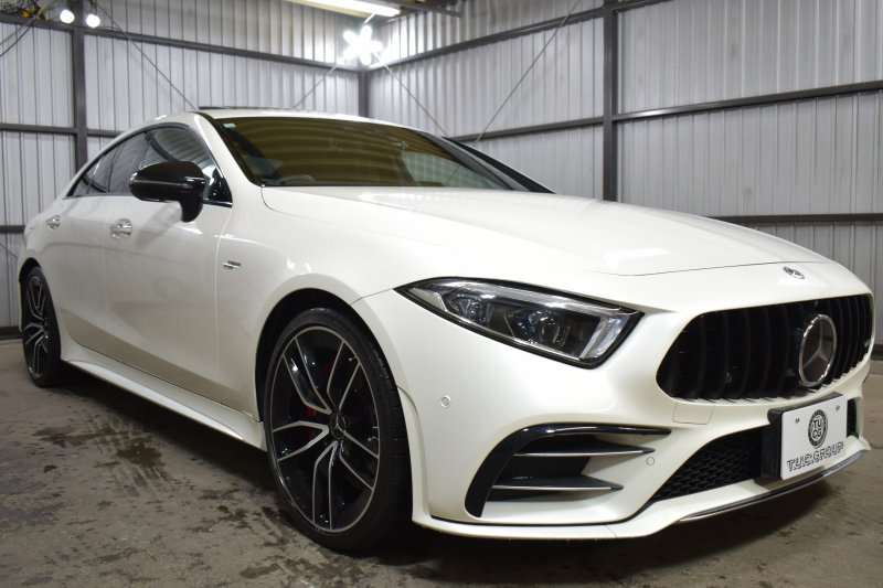 AMG CLSクラス CLS53 4ﾏﾁｯｸ+ ﾚｰﾀﾞｰｾｰﾌﾃｨP 右H 3.0ﾘｯﾀｰ/435馬力 ISG搭載 MEｺﾈｸﾄ ｺﾗﾑ9速 4WD 1ｵｰﾅｰ ｶﾞﾗｽｻﾝﾙｰﾌ ﾋｰﾀｰｸｰﾗｰ黒革 ﾃﾞｨｽﾄﾛ BSM Lﾁｪﾝｼﾞ AMGｴｱﾛ20AW ｷｰﾚｽGO PTS ﾌﾞﾙﾒｽﾀｰ HUD ﾌｯﾄｹﾞｰﾄ LEDﾍｯﾄﾞﾗｲﾄ 地ﾃﾞｼﾞﾅﾋﾞ 360ｶﾒﾗ 2年保証
