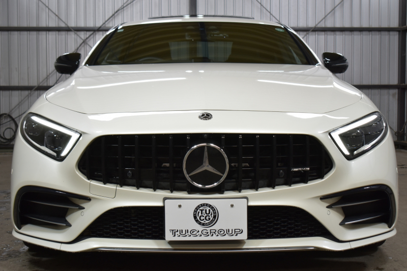 AMG CLSクラス CLS53 4ﾏﾁｯｸ+ ﾚｰﾀﾞｰｾｰﾌﾃｨP 右H 3.0ﾘｯﾀｰ/435馬力 ISG搭載 MEｺﾈｸﾄ ｺﾗﾑ9速 4WD 1ｵｰﾅｰ ｶﾞﾗｽｻﾝﾙｰﾌ ﾋｰﾀｰｸｰﾗｰ黒革 ﾃﾞｨｽﾄﾛ BSM Lﾁｪﾝｼﾞ AMGｴｱﾛ20AW ｷｰﾚｽGO PTS ﾌﾞﾙﾒｽﾀｰ HUD ﾌｯﾄｹﾞｰﾄ LEDﾍｯﾄﾞﾗｲﾄ 地ﾃﾞｼﾞﾅﾋﾞ 360ｶﾒﾗ 2年保証