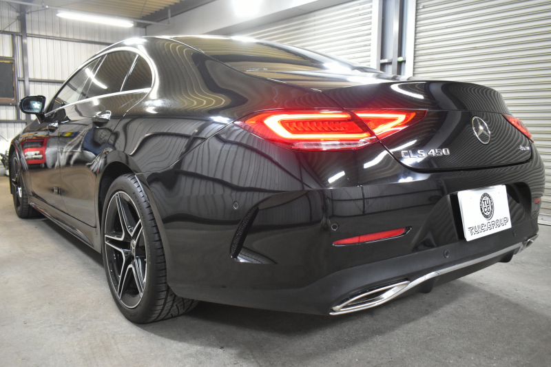 メルセデスベンツ CLS CLS450 4M ｽﾎﾟｰﾂ ｴｸｽｸﾙｰｼﾌﾞ ﾚｰﾀﾞｰSP 367馬力 ISG搭載 MEｺﾈ ｻﾝﾙｰﾌ 全席ﾋｰﾀｰ&ｸｰﾗｰ赤黒革 ACC BSM AMGｴｱﾛ19AW ｷｰGO PTS ﾌｯﾄﾄﾗﾝｸ ﾌﾞﾙﾒｽﾀｰ HUD 地ﾃﾞｼﾞ360ｶﾒﾗ 2年保証