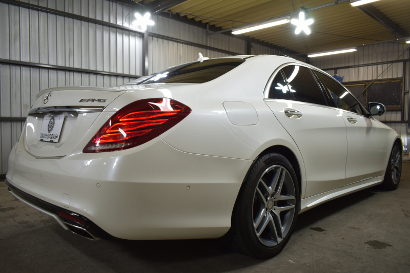 メルセデスベンツ Sクラス S400h ｴｸｽｸﾙｰｼﾌﾞ AMGﾗｲﾝ ﾗｸﾞｼﾞｭｱﾘｰP ﾚｰﾀﾞｰｾｰﾌﾃｨP 左ﾊﾝﾄﾞﾙ 中期型 V6ｴﾝｼﾞﾝ/306馬力 ﾊﾟﾉﾗﾏｻﾝﾙｰﾌ ﾋｰﾀｰ&ﾍﾞﾝﾁﾚｰﾀｰ黒革 ﾌﾞﾙﾒｽﾀｰ HUD AMGｴｱﾛ19AW ﾃﾞｨｽﾄﾛ ﾌﾞﾗｲﾝﾄﾞS ﾚｰﾝｷｰﾌﾟ HDDﾅﾋﾞTV 360ｶﾒﾗ ﾌｯﾄﾄﾗﾝｸ 2年保証