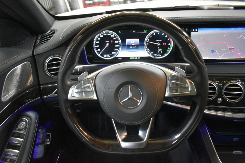 メルセデスベンツ Sクラス S400h ｴｸｽｸﾙｰｼﾌﾞ AMGﾗｲﾝ ﾗｸﾞｼﾞｭｱﾘｰP ﾚｰﾀﾞｰｾｰﾌﾃｨP 左ﾊﾝﾄﾞﾙ 中期型 V6ｴﾝｼﾞﾝ/306馬力 ﾊﾟﾉﾗﾏｻﾝﾙｰﾌ ﾋｰﾀｰ&ﾍﾞﾝﾁﾚｰﾀｰ黒革 ﾌﾞﾙﾒｽﾀｰ HUD AMGｴｱﾛ19AW ﾃﾞｨｽﾄﾛ ﾌﾞﾗｲﾝﾄﾞS ﾚｰﾝｷｰﾌﾟ HDDﾅﾋﾞTV 360ｶﾒﾗ ﾌｯﾄﾄﾗﾝｸ 2年保証