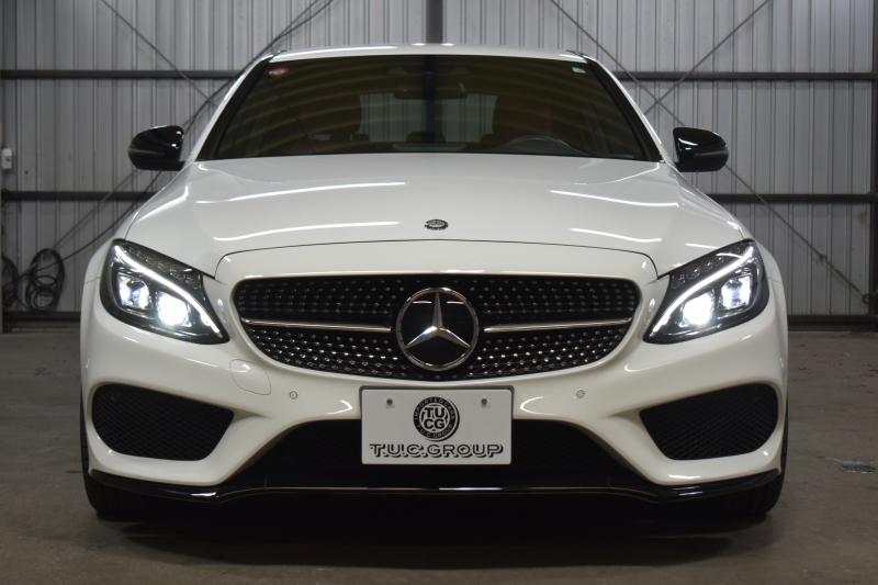 AMG Cクラス C43 4M EXC ﾚｰﾀﾞｰP  左H 1ｵｰﾅｰ 3.0LV6ﾀｰﾎﾞ367馬力 ﾋｰﾀｰ赤革 ﾃﾞｨｽﾄﾛ ﾌﾞﾗｲﾝﾄﾞｽﾎﾟｯﾄ Lｷｰﾌﾟ AMGｴｱﾛ19AW ｷｰGO ﾌﾞﾙﾒｽﾀｰS ﾌｯﾄﾄﾗﾝｸ 地ﾃﾞｼﾞBｶﾒﾗ PTS 2年保証