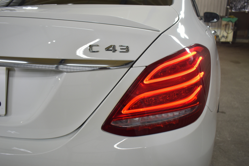 AMG Cクラス C43 4M EXC ﾚｰﾀﾞｰP  左H 1ｵｰﾅｰ 3.0LV6ﾀｰﾎﾞ367馬力 ﾋｰﾀｰ赤革 ﾃﾞｨｽﾄﾛ ﾌﾞﾗｲﾝﾄﾞｽﾎﾟｯﾄ Lｷｰﾌﾟ AMGｴｱﾛ19AW ｷｰGO ﾌﾞﾙﾒｽﾀｰS ﾌｯﾄﾄﾗﾝｸ 地ﾃﾞｼﾞBｶﾒﾗ PTS 2年保証