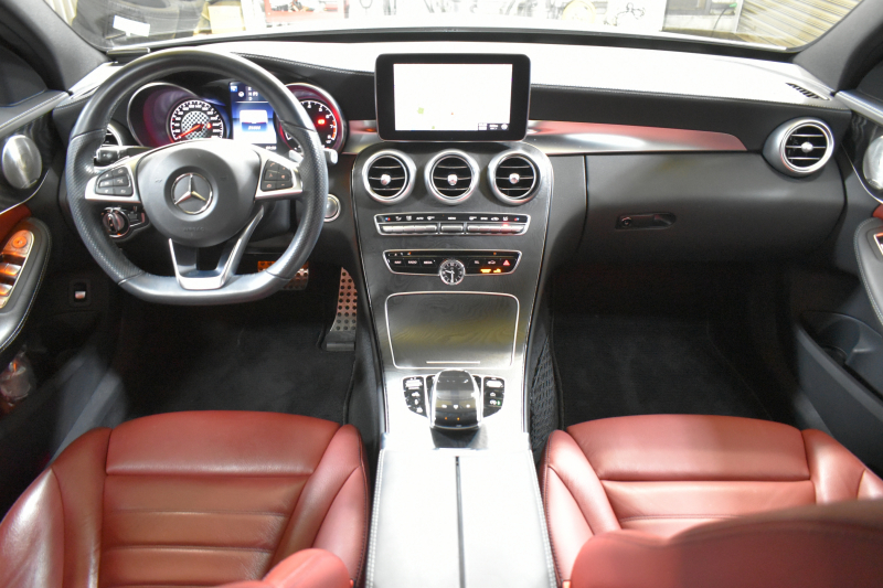 AMG Cクラス C43 4M EXC ﾚｰﾀﾞｰP  左H 1ｵｰﾅｰ 3.0LV6ﾀｰﾎﾞ367馬力 ﾋｰﾀｰ赤革 ﾃﾞｨｽﾄﾛ ﾌﾞﾗｲﾝﾄﾞｽﾎﾟｯﾄ Lｷｰﾌﾟ AMGｴｱﾛ19AW ｷｰGO ﾌﾞﾙﾒｽﾀｰS ﾌｯﾄﾄﾗﾝｸ 地ﾃﾞｼﾞBｶﾒﾗ PTS 2年保証