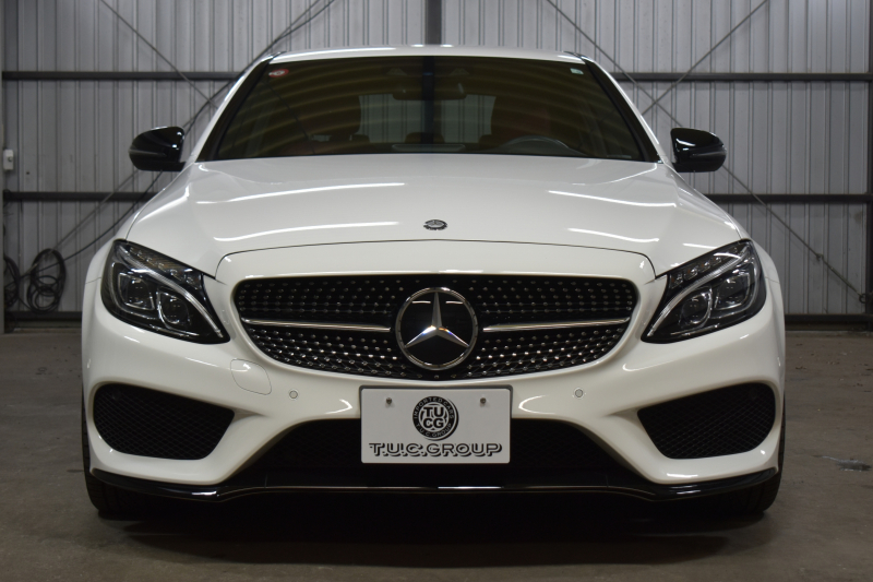 AMG Cクラス C43 4M EXC ﾚｰﾀﾞｰP  左H 1ｵｰﾅｰ 3.0LV6ﾀｰﾎﾞ367馬力 ﾋｰﾀｰ赤革 ﾃﾞｨｽﾄﾛ ﾌﾞﾗｲﾝﾄﾞｽﾎﾟｯﾄ Lｷｰﾌﾟ AMGｴｱﾛ19AW ｷｰGO ﾌﾞﾙﾒｽﾀｰS ﾌｯﾄﾄﾗﾝｸ 地ﾃﾞｼﾞBｶﾒﾗ PTS 2年保証