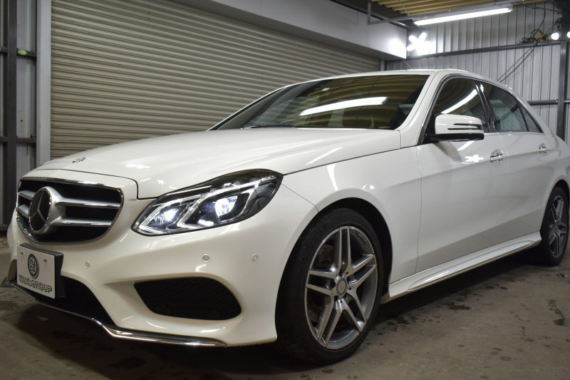 メルセデスベンツ Eクラス E250 AVG AMGｽﾎﾟｰﾂ ﾚｰﾀﾞｰSP 後期 ﾋｰﾀｰ黒半革 ﾃﾞｨｽﾄﾛ Bｽﾎﾟｯﾄ Lｷｰﾌﾟ ｷｰﾚｽGo AMGｴｱﾛ18AW ﾊﾟｰｸﾄﾛ LEDﾍｯﾄﾞ 駐車支援 地ﾃﾞｼﾞﾅﾋﾞ 360ｶﾒﾗ 2年保証