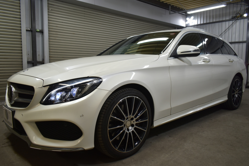 メルセデスベンツ Cクラス C250ﾜｺﾞﾝ ｽﾎﾟｰﾂ 本革仕様 ﾚｰﾀﾞｰｾｰﾌﾃｨP 高出力EG 211馬力 1ｵﾅ ﾋｰﾀｰ黒本革 ﾃﾞｨｽﾄﾛ BSM Lｷｰﾌﾟ AMGｴｱﾛ19AW ｷｰﾚｽGO ﾊﾟｰｸﾄﾛ HUD ﾌｯﾄｹﾞｰﾄ ﾌﾞﾙﾒｽﾀｰ LEDﾍｯﾄﾞﾗｲﾄ ﾏﾙﾁｶﾗｰｱﾝﾋﾞｴﾝﾄ 地ﾃﾞｼﾞHDDﾅﾋﾞ Bｶﾒﾗ 2年保証