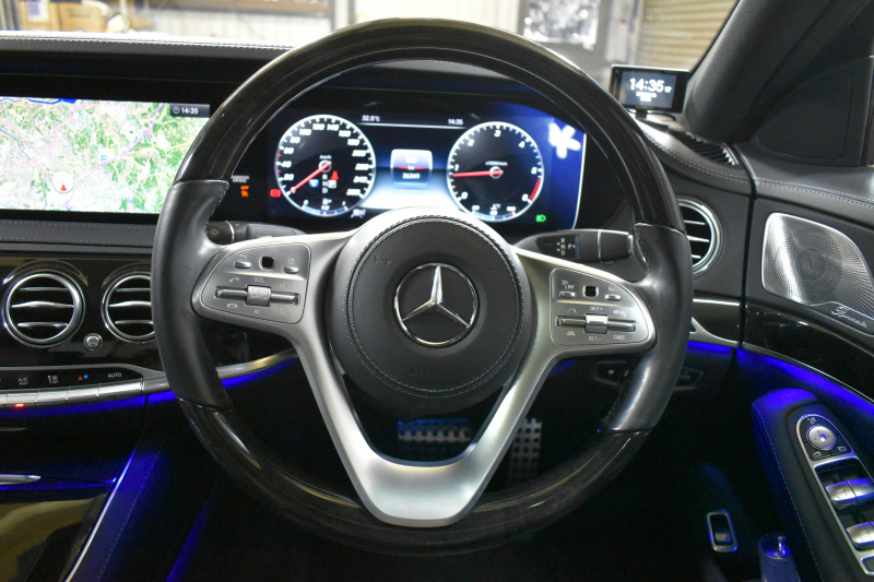 メルセデスベンツ Sクラス S400d AMGﾗｲﾝﾌﾟﾗｽ ﾚｻﾞｰｴｸｽｸﾙｰｼﾌﾞP ﾚｰﾀﾞｰｾｰﾌﾃｨP 後期 ﾊﾟﾉﾗﾏｻﾝﾙｰﾌ 黒革 ﾍﾞﾝﾁﾚｰﾀｰ ﾌﾞﾙﾒｽﾀｰ HUD ｴｱﾊﾞﾗﾝｽP AMGｴｱﾛ20AW ﾃﾞｨｽﾄﾛ ﾌﾞﾗｲﾝﾄﾞS ﾅﾋﾞTV 360ｶﾒﾗ ﾜｲﾔﾚｽﾁｬｰｼﾞ ｷｰﾚｽGO ﾌｯﾄﾄﾗﾝｸ 2年保証