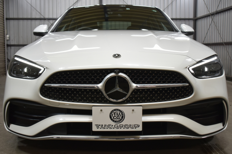 メルセデスベンツ Cクラス C200 4ﾏﾁｯｸ AVG AMGﾗｲﾝ ﾚｻﾞｰｴｸｽｸﾙｰｼﾌﾞ ﾚｰﾀﾞｰｾｰﾌﾃｨP ﾍﾞｰｼｯｸP  新型Cｸﾗｽ ISG搭載　9速 MEｺﾈｸﾄ 1ｵｰﾅｰ ﾊﾟﾉﾗﾏｻﾝﾙｰﾌ ﾋｰﾀｰ黒革 ACC LﾁｪﾝｼﾞA ﾌﾞﾗｲﾝﾄﾞS  AMGｴｱﾛ18AW MBUXﾅﾋﾞ360ｶﾒﾗ 2年保証