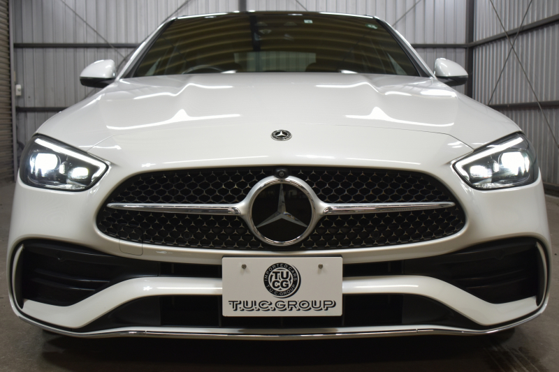 メルセデスベンツ Cクラス C200 4ﾏﾁｯｸ AVG AMGﾗｲﾝ ﾚｻﾞｰｴｸｽｸﾙｰｼﾌﾞ ﾚｰﾀﾞｰｾｰﾌﾃｨP ﾍﾞｰｼｯｸP  新型Cｸﾗｽ ISG搭載　9速 MEｺﾈｸﾄ 1ｵｰﾅｰ ﾊﾟﾉﾗﾏｻﾝﾙｰﾌ ﾋｰﾀｰ黒革 ACC LﾁｪﾝｼﾞA ﾌﾞﾗｲﾝﾄﾞS  AMGｴｱﾛ18AW MBUXﾅﾋﾞ360ｶﾒﾗ 2年保証