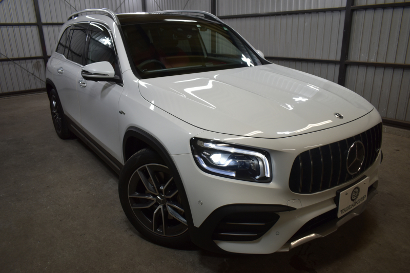 AMG GLB MercedesAMG GLB35 4ﾏﾁｯｸ AMGｱﾄﾞﾊﾞﾝｽﾄﾞ＆ﾊﾟﾌｫｰﾏﾝｽP ﾚｰﾀﾞｰｾｰﾌﾃｨP 1ｵｰﾅｰ 8速 ﾊﾟﾉﾗﾏｻﾝﾙｰﾌ ﾋｰﾀｰ赤/黒革 対話式ﾅﾋﾞ ﾃﾞｨｽﾄﾛ BSM Lｷｰﾌﾟ AMGｴｱﾛ19AW ｷｰﾚｽGO PTS HUD  地ﾃﾞｼﾞﾅﾋﾞ 360ｶﾒﾗ 2年保証