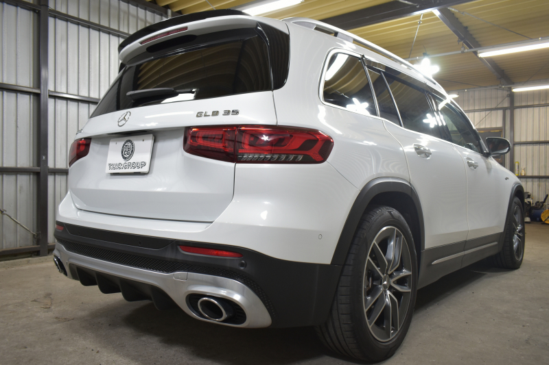 AMG GLB MercedesAMG GLB35 4ﾏﾁｯｸ AMGｱﾄﾞﾊﾞﾝｽﾄﾞ＆ﾊﾟﾌｫｰﾏﾝｽP ﾚｰﾀﾞｰｾｰﾌﾃｨP 1ｵｰﾅｰ 8速 ﾊﾟﾉﾗﾏｻﾝﾙｰﾌ ﾋｰﾀｰ赤/黒革 対話式ﾅﾋﾞ ﾃﾞｨｽﾄﾛ BSM Lｷｰﾌﾟ AMGｴｱﾛ19AW ｷｰﾚｽGO PTS HUD  地ﾃﾞｼﾞﾅﾋﾞ 360ｶﾒﾗ 2年保証