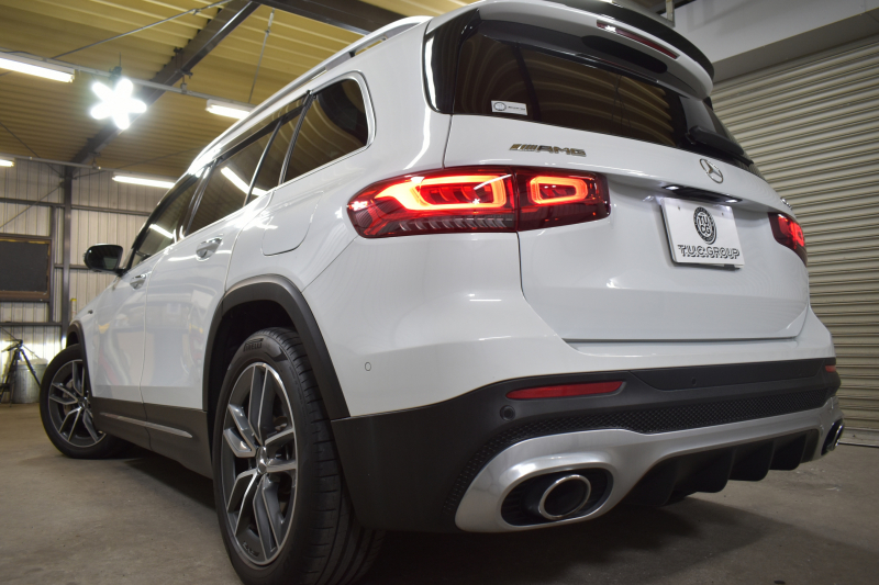 AMG GLB MercedesAMG GLB35 4ﾏﾁｯｸ AMGｱﾄﾞﾊﾞﾝｽﾄﾞ＆ﾊﾟﾌｫｰﾏﾝｽP ﾚｰﾀﾞｰｾｰﾌﾃｨP 1ｵｰﾅｰ 8速 ﾊﾟﾉﾗﾏｻﾝﾙｰﾌ ﾋｰﾀｰ赤/黒革 対話式ﾅﾋﾞ ﾃﾞｨｽﾄﾛ BSM Lｷｰﾌﾟ AMGｴｱﾛ19AW ｷｰﾚｽGO PTS HUD  地ﾃﾞｼﾞﾅﾋﾞ 360ｶﾒﾗ 2年保証