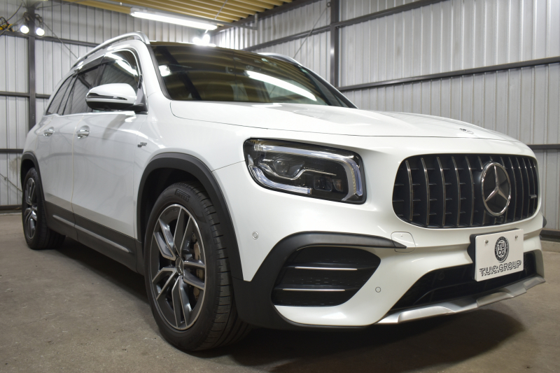 AMG GLB MercedesAMG GLB35 4ﾏﾁｯｸ AMGｱﾄﾞﾊﾞﾝｽﾄﾞ＆ﾊﾟﾌｫｰﾏﾝｽP ﾚｰﾀﾞｰｾｰﾌﾃｨP 1ｵｰﾅｰ 8速 ﾊﾟﾉﾗﾏｻﾝﾙｰﾌ ﾋｰﾀｰ赤/黒革 対話式ﾅﾋﾞ ﾃﾞｨｽﾄﾛ BSM Lｷｰﾌﾟ AMGｴｱﾛ19AW ｷｰﾚｽGO PTS HUD  地ﾃﾞｼﾞﾅﾋﾞ 360ｶﾒﾗ 2年保証