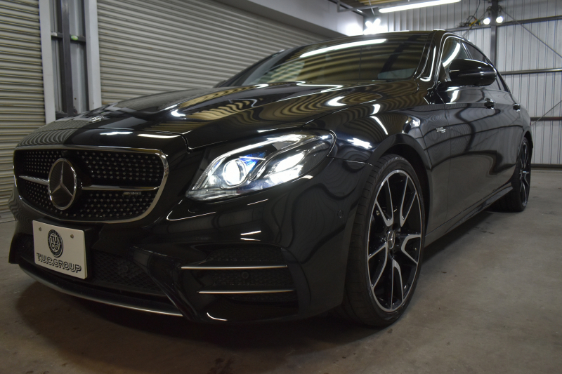 AMG Eクラス E53 4ﾏﾁｯｸ+ ｴｸｽｸﾙｰｼﾌﾞP ﾚｰﾀﾞｰｾｰﾌﾃｨP 3.0ﾘｯﾀｰ/435馬力 4WD ﾊﾟﾉﾗﾏｻﾝﾙｰﾌ ﾋｰﾀｰ/ﾍﾞﾝﾁﾚｰﾀｰ黒革 ﾌﾞﾙﾒｽﾀｰ HUD ﾌｯﾄﾄﾗﾝｸ ﾃﾞｨｽﾄﾛ BSM Lﾁｪﾝｼﾞ AMGｴｱﾛ20AW 地ﾃﾞｼﾞﾅﾋﾞ 360ｶﾒﾗ ｷｰﾚｽGO LEDﾍｯﾄﾞﾗｲﾄ 2年保証