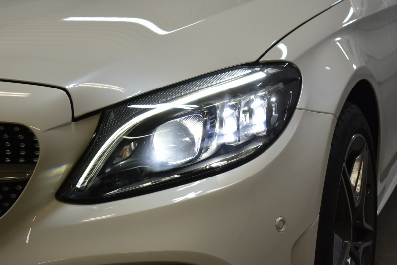 メルセデスベンツ Cクラス C220d AVG AMGﾗｲﾝ  RSP 後期型  ﾃﾞｨｰｾﾞﾙﾀｰﾎﾞ194馬力 燃費18.9km MEｺﾈ 9速 ﾋｰﾀｰ黒革 ﾃﾞｨｽﾄﾛ BSM LﾁｪﾝｼﾞAMGｴｱﾛ18AW ｷｰGO PTS 地ﾃﾞｼﾞﾅﾋﾞBｶﾒ 2年保証