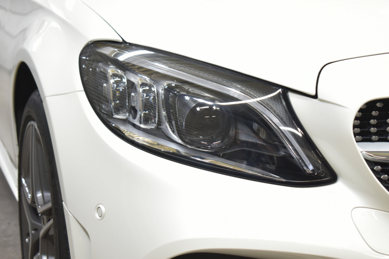 メルセデスベンツ Cクラス C220d AVG AMGﾗｲﾝ  RSP 後期型  ﾃﾞｨｰｾﾞﾙﾀｰﾎﾞ194馬力 燃費18.9km MEｺﾈ 9速 ﾋｰﾀｰ黒革 ﾃﾞｨｽﾄﾛ BSM LﾁｪﾝｼﾞAMGｴｱﾛ18AW ｷｰGO PTS 地ﾃﾞｼﾞﾅﾋﾞBｶﾒ 2年保証