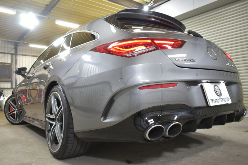 AMG CLAクラス CLA45S 4Mﾌﾟﾗｽ ｼｭｰﾃｨﾝｸﾞB ﾚｰﾀﾞｰｾｰﾌﾃｨP ﾊﾟﾉﾗﾏｻﾝﾙｰﾌ 19AW ﾚｯﾄﾞｷｬﾘﾊﾟｰ 赤黒革 ﾊﾟﾌｫｰﾏﾝｽｽﾃｱﾘﾝｸﾞ ﾄﾞﾗｲﾌﾞｺﾝﾄﾛｰﾙｽｲｯﾁ MBUXﾅﾋﾞTV Bｶﾒﾗ ﾌｯﾄｹﾞｰﾄ ﾜｲﾔﾚｽﾁｬｰｼﾞ ﾃﾞｨｽﾄﾛﾆｯｸ ﾌﾞﾗｲﾝﾄﾞｽﾎﾟｯﾄ ｷｰﾚｽｺﾞｰ 2年保証