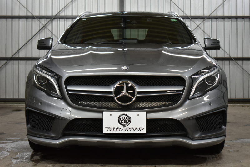 メルセデスベンツ GLA GLA45 4ﾏﾁｯｸ ﾚｰﾀﾞｰｾｰﾌﾃｨP 高出力ｴﾝｼﾞﾝ360馬力  ﾋｰﾀｰ黒革 ﾃﾞｨｽﾄﾛﾆｯｸﾌﾟﾗｽ ﾌﾞﾗｲﾝｯﾄﾞｽﾎﾟｯﾄ ﾚｰﾝｷｰﾌﾟ AMGｴｱﾛ19AW ｷｰﾚｽGO ﾏﾙﾁｶﾗｰｱﾝﾋﾞｴﾝﾄ 地デジBｶﾒﾗ ﾊﾟｰｸﾄﾛﾆｯｸ 2年保証