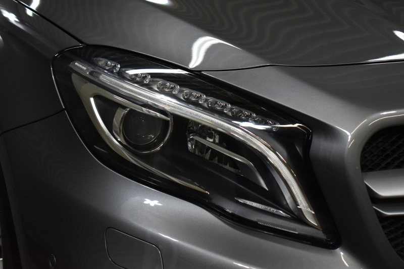 メルセデスベンツ GLA GLA45 4ﾏﾁｯｸ ﾚｰﾀﾞｰｾｰﾌﾃｨP 高出力ｴﾝｼﾞﾝ360馬力  ﾋｰﾀｰ黒革 ﾃﾞｨｽﾄﾛﾆｯｸﾌﾟﾗｽ ﾌﾞﾗｲﾝｯﾄﾞｽﾎﾟｯﾄ ﾚｰﾝｷｰﾌﾟ AMGｴｱﾛ19AW ｷｰﾚｽGO ﾏﾙﾁｶﾗｰｱﾝﾋﾞｴﾝﾄ 地デジBｶﾒﾗ ﾊﾟｰｸﾄﾛﾆｯｸ 2年保証