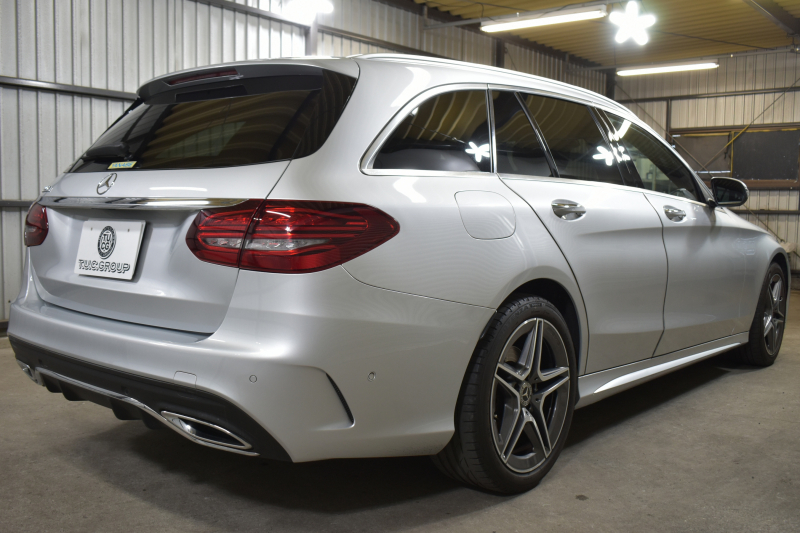 メルセデスベンツ Cクラス C220dﾜｺﾞﾝ AVG AMGﾗｲﾝ ﾚｰﾀﾞｰｾｰﾌﾃｨP 後期型 ﾃﾞｨｰｾﾞﾙ 194馬力/燃費18.9 MEｺﾈ 9速 ﾋｰﾀｰ黒革 ﾃﾞｨｽﾄﾛ BSM Lﾁｪﾝｼﾞ AMGｴｱﾛ18AW ｷｰﾚｽGO PTS 液晶ﾒｰﾀｰ HUD 電動ﾄﾗﾝｸ 誤発進 地ﾃﾞｼﾞﾅﾋﾞBｶﾒﾗ 2年保証