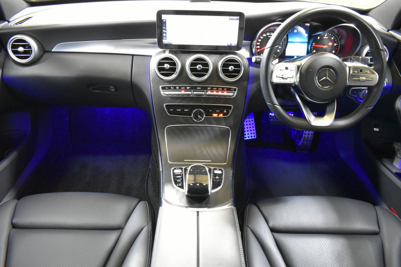 メルセデスベンツ Cクラス C220dﾜｺﾞﾝ AVG AMGﾗｲﾝ ﾚｰﾀﾞｰｾｰﾌﾃｨP 後期型 ﾃﾞｨｰｾﾞﾙ 194馬力/燃費18.9 MEｺﾈ 9速 ﾋｰﾀｰ黒革 ﾃﾞｨｽﾄﾛ BSM Lﾁｪﾝｼﾞ AMGｴｱﾛ18AW ｷｰﾚｽGO PTS 液晶ﾒｰﾀｰ HUD 電動ﾄﾗﾝｸ 誤発進 地ﾃﾞｼﾞﾅﾋﾞBｶﾒﾗ 2年保証