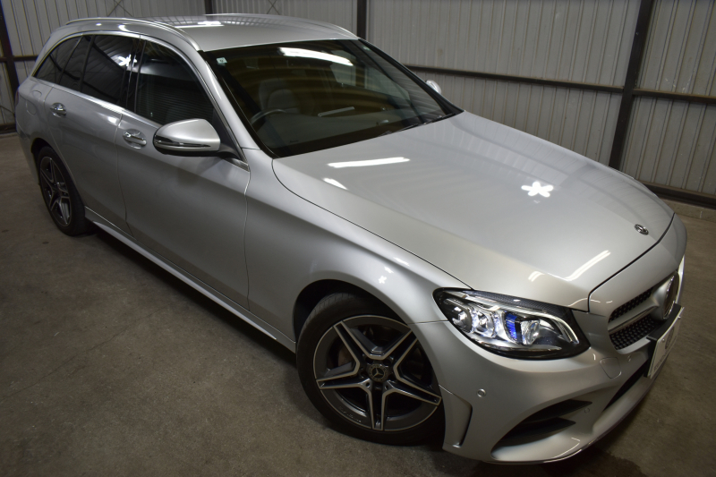 メルセデスベンツ Cクラス C220dﾜｺﾞﾝ AVG AMGﾗｲﾝ ﾚｰﾀﾞｰｾｰﾌﾃｨP 後期型 ﾃﾞｨｰｾﾞﾙ 194馬力/燃費18.9 MEｺﾈ 9速 ﾋｰﾀｰ黒革 ﾃﾞｨｽﾄﾛ BSM Lﾁｪﾝｼﾞ AMGｴｱﾛ18AW ｷｰﾚｽGO PTS 液晶ﾒｰﾀｰ HUD 電動ﾄﾗﾝｸ 誤発進 地ﾃﾞｼﾞﾅﾋﾞBｶﾒﾗ 2年保証