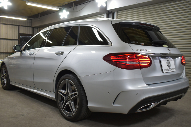 メルセデスベンツ Cクラス C220dﾜｺﾞﾝ AVG AMGﾗｲﾝ ﾚｰﾀﾞｰｾｰﾌﾃｨP 後期型 ﾃﾞｨｰｾﾞﾙ 194馬力/燃費18.9 MEｺﾈ 9速 ﾋｰﾀｰ黒革 ﾃﾞｨｽﾄﾛ BSM Lﾁｪﾝｼﾞ AMGｴｱﾛ18AW ｷｰﾚｽGO PTS 液晶ﾒｰﾀｰ HUD 電動ﾄﾗﾝｸ 誤発進 地ﾃﾞｼﾞﾅﾋﾞBｶﾒﾗ 2年保証