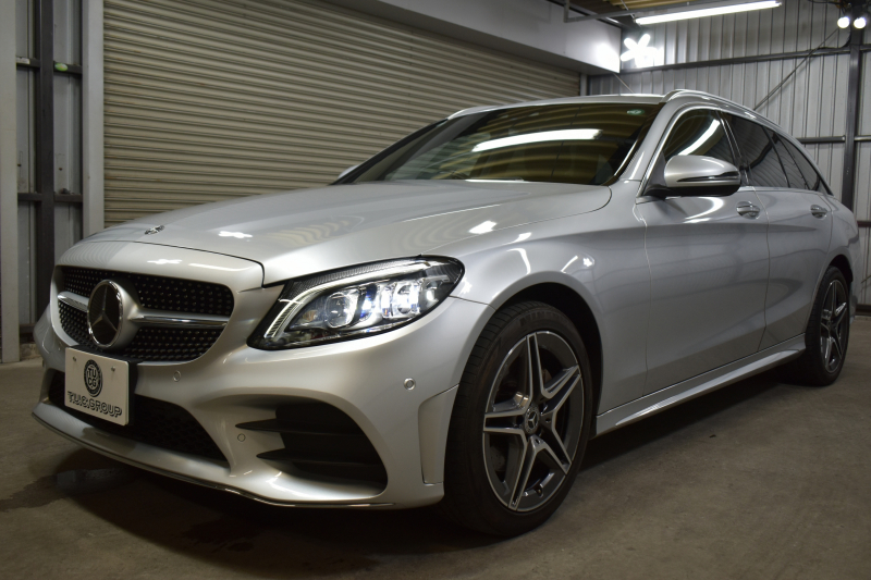 メルセデスベンツ Cクラス C220dﾜｺﾞﾝ AVG AMGﾗｲﾝ ﾚｰﾀﾞｰｾｰﾌﾃｨP 後期型 ﾃﾞｨｰｾﾞﾙ 194馬力/燃費18.9 MEｺﾈ 9速 ﾋｰﾀｰ黒革 ﾃﾞｨｽﾄﾛ BSM Lﾁｪﾝｼﾞ AMGｴｱﾛ18AW ｷｰﾚｽGO PTS 液晶ﾒｰﾀｰ HUD 電動ﾄﾗﾝｸ 誤発進 地ﾃﾞｼﾞﾅﾋﾞBｶﾒﾗ 2年保証