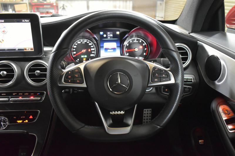 メルセデスベンツ Cクラス C180ｸｰﾍﾟ ｽﾎﾟｰﾂ ﾚｰﾀﾞｰｾｰﾌﾃｨP 燃費14.9km  ﾃﾞｨｽﾄﾛﾆｯｸﾌﾟﾗｽ ﾌﾞﾗｲﾝﾄﾞｽﾎﾟｯﾄｱｼｽﾄ ﾚｰﾝｷｰﾌﾟ ARTICOﾚｻﾞｰｼｰﾄ AMGｴｱﾛ18AW ｷｰﾚｽGo ﾊﾟｰｸﾄﾛ LEDﾍｯﾄﾞﾗｲﾄ 地ﾃﾞｼﾞﾅﾋﾞ Bｶﾒﾗ ﾏﾙﾁｱﾝﾋﾞｴﾝﾄ 2年保証