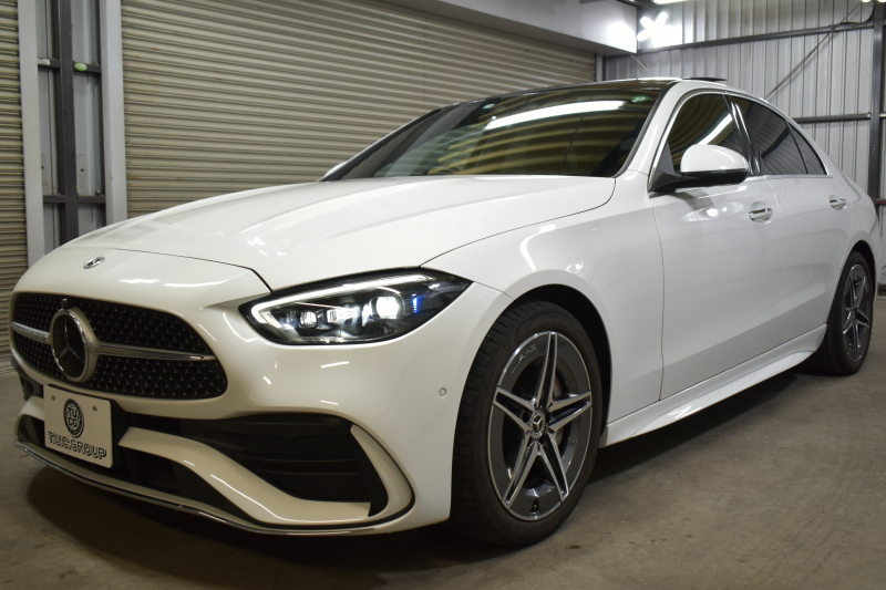 メルセデスベンツ Cクラス C220d AVG AMGﾗｲﾝ ﾚｻﾞｰｴｸｽｸﾙｰｼﾌﾞ ﾍﾞｰｼｯｸP ﾚｰﾀﾞｰｾｰﾌﾃｨP  ISG搭載 ﾊﾟﾉﾗﾏｻﾝﾙｰﾌ ﾋｰﾀｰ黒革  ACC BSM Lﾁｪﾝｼﾞ AMGｴｱﾛ18AW 電動ﾄﾗﾝｸ ﾍｯﾄﾞｱｯﾌﾟD ｷｰﾚｽGO MBUXﾅﾋﾞ360ｶﾒﾗ 2年保証