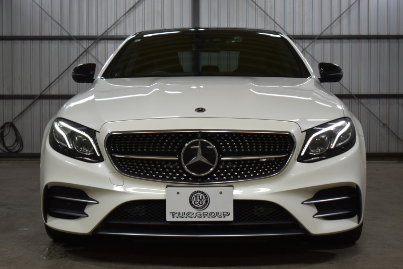 AMG Eクラス E53 4ﾏﾁｯｸ+ ｴｸｽｸﾙｰｼﾌﾞ ﾚｰﾀﾞｰｾｰﾌﾃｨP 3.0ﾘｯﾀｰ/435馬力 MEｺﾈｸﾄ 9速AT 4WD ﾊﾟﾉﾗﾏｻﾝﾙｰﾌ ﾋｰﾀｰｸｰﾗｰ黒革 ﾃﾞｨｽﾄﾛ BSM Lﾁｪﾝｼﾞ AMGｴｱﾛ20AW ｷｰﾚｽGO PTS ﾌﾞﾙﾒｽﾀｰ HUD ﾌｯﾄﾄﾗﾝｸ LEDﾍｯﾄﾞﾗｲﾄ 地ﾃﾞｼﾞﾅﾋﾞ 360ｶﾒﾗ 2年保証