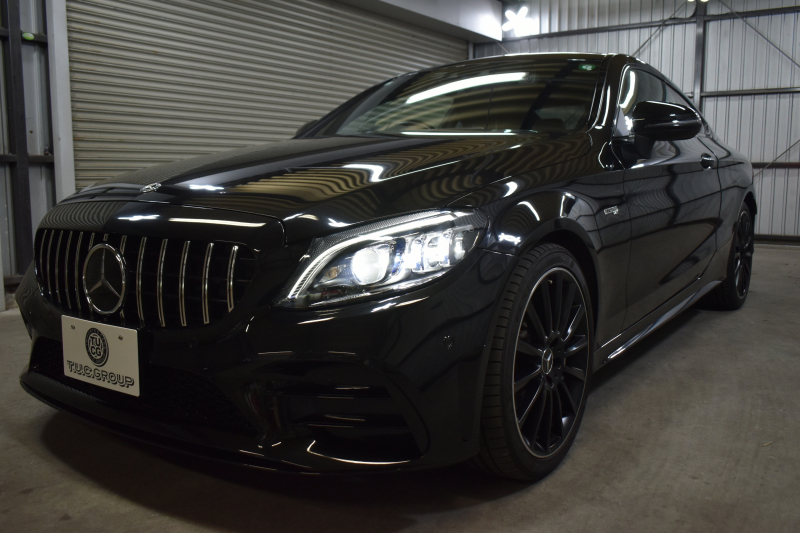 AMG Cクラス C43 4M ｸｰﾍﾟ ﾚｰﾀﾞｰSP 後期 390馬力 MEｺﾈｸﾄ 右H ﾊﾟﾉﾗﾏｻﾝﾙｰﾌ ﾋｰﾀｰ黒本革 ﾃﾞｨｽﾄﾛ BSM Lﾁｪﾝｼﾞ AMGｴｱﾛ19AW ｷｰGO PTS ﾌｯﾄﾄﾗﾝｸ ﾌﾞﾙﾒｽﾀｰ 液晶ﾒｰﾀｰ 地ﾃﾞｼﾞBｶﾒ 2年保証