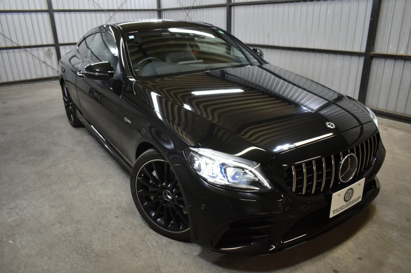 AMG Cクラス C43 4M ｸｰﾍﾟ ﾚｰﾀﾞｰSP 後期 390馬力 MEｺﾈｸﾄ 右H ﾊﾟﾉﾗﾏｻﾝﾙｰﾌ ﾋｰﾀｰ黒本革 ﾃﾞｨｽﾄﾛ BSM Lﾁｪﾝｼﾞ AMGｴｱﾛ19AW ｷｰGO PTS ﾌｯﾄﾄﾗﾝｸ ﾌﾞﾙﾒｽﾀｰ 液晶ﾒｰﾀｰ 地ﾃﾞｼﾞBｶﾒ 2年保証