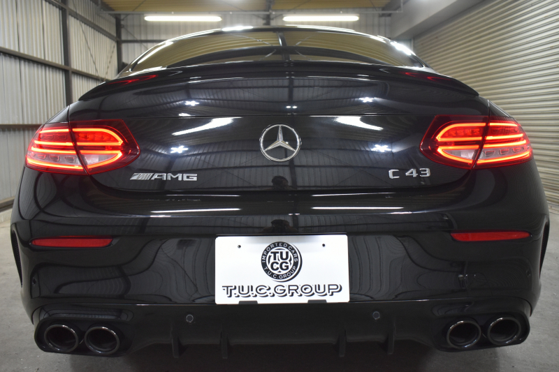AMG Cクラス C43 4M ｸｰﾍﾟ ﾚｰﾀﾞｰSP 後期 390馬力 MEｺﾈｸﾄ 右H ﾊﾟﾉﾗﾏｻﾝﾙｰﾌ ﾋｰﾀｰ黒本革 ﾃﾞｨｽﾄﾛ BSM Lﾁｪﾝｼﾞ AMGｴｱﾛ19AW ｷｰGO PTS ﾌｯﾄﾄﾗﾝｸ ﾌﾞﾙﾒｽﾀｰ 液晶ﾒｰﾀｰ 地ﾃﾞｼﾞBｶﾒ 2年保証