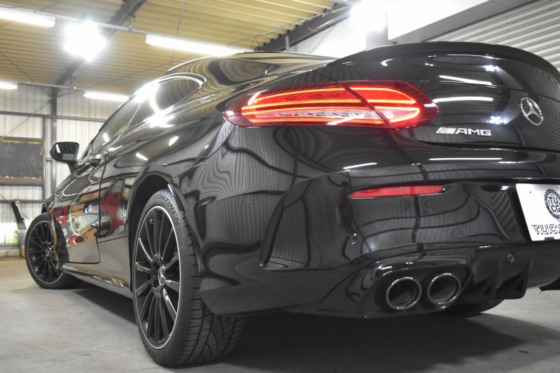 AMG Cクラス C43 4M ｸｰﾍﾟ ﾚｰﾀﾞｰSP 後期 390馬力 MEｺﾈｸﾄ 右H ﾊﾟﾉﾗﾏｻﾝﾙｰﾌ ﾋｰﾀｰ黒本革 ﾃﾞｨｽﾄﾛ BSM Lﾁｪﾝｼﾞ AMGｴｱﾛ19AW ｷｰGO PTS ﾌｯﾄﾄﾗﾝｸ ﾌﾞﾙﾒｽﾀｰ 液晶ﾒｰﾀｰ 地ﾃﾞｼﾞBｶﾒ 2年保証