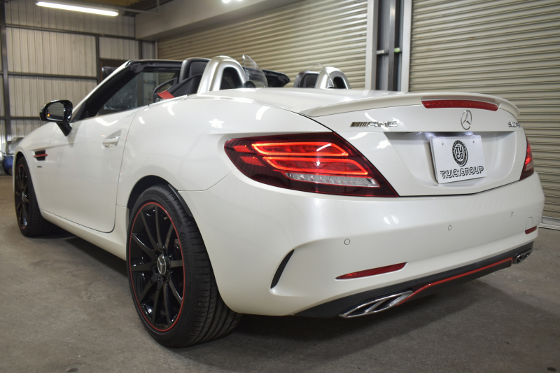 AMG SLC SLC43 ﾚｯﾄﾞｱｰﾄED 受注期間限定車両 ﾚｰﾀﾞｰｾｰﾌﾃｨP 367馬力 右ﾊﾝﾄﾞﾙ ﾏｼﾞｯｸｽｶｲﾙｰﾌ ﾋｰﾀｰ黒革 ｴｱｽｶｰﾌ ｷｰﾚｽGO PTS AMGｴｱﾛ18AW ﾃﾞｨｽﾄﾛ Bｽﾎﾟｯﾄ LEDﾍｯﾄﾞﾗｲﾄ harman/kardon 地ﾃﾞｼﾞHDDﾅﾋﾞ Bｶﾒﾗ 2年保証