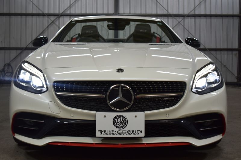 AMG SLC SLC43 ﾚｯﾄﾞｱｰﾄED 受注期間限定車両 ﾚｰﾀﾞｰｾｰﾌﾃｨP 367馬力 右ﾊﾝﾄﾞﾙ ﾏｼﾞｯｸｽｶｲﾙｰﾌ ﾋｰﾀｰ黒革 ｴｱｽｶｰﾌ ｷｰﾚｽGO PTS AMGｴｱﾛ18AW ﾃﾞｨｽﾄﾛ Bｽﾎﾟｯﾄ LEDﾍｯﾄﾞﾗｲﾄ harman/kardon 地ﾃﾞｼﾞHDDﾅﾋﾞ Bｶﾒﾗ 2年保証