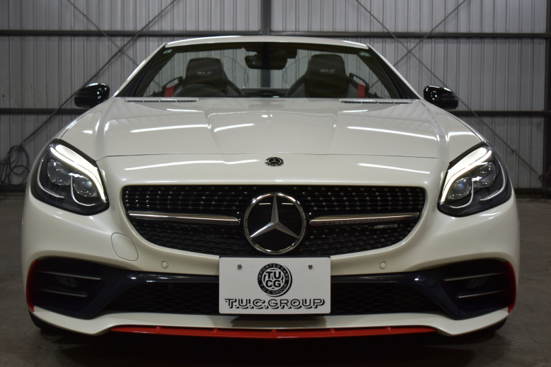 AMG SLC SLC43 ﾚｯﾄﾞｱｰﾄED 受注期間限定車両 ﾚｰﾀﾞｰｾｰﾌﾃｨP 367馬力 右ﾊﾝﾄﾞﾙ ﾏｼﾞｯｸｽｶｲﾙｰﾌ ﾋｰﾀｰ黒革 ｴｱｽｶｰﾌ ｷｰﾚｽGO PTS AMGｴｱﾛ18AW ﾃﾞｨｽﾄﾛ Bｽﾎﾟｯﾄ LEDﾍｯﾄﾞﾗｲﾄ harman/kardon 地ﾃﾞｼﾞHDDﾅﾋﾞ Bｶﾒﾗ 2年保証