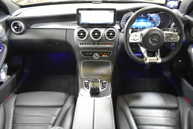 メルセデスベンツ Cクラス C43 4ﾏﾁｯｸ  ﾚｰﾀﾞｰｾｰﾌﾃｨP 後期型 右H 3.0ﾘｯﾀｰV6/390馬力 MEｺﾈｸﾄ ｺﾗﾑ9速AT ﾊﾟﾉﾗﾏｻﾝﾙｰﾌ ﾋｰﾀｰ黒本革 ﾃﾞｨｽﾄﾛ BSM Lﾁｪﾝｼﾞ AMGｴｱﾛ ｷｰGO ﾊﾟｰｸﾄﾛ ﾌｯﾄﾄﾗﾝｸ HUD ﾌﾞﾙﾒｽﾀｰS 液晶ﾒｰﾀｰ LEDﾍｯﾄﾞﾗｲﾄ 地ﾃﾞｼﾞﾅﾋﾞ Bｶﾒﾗ 2年保証