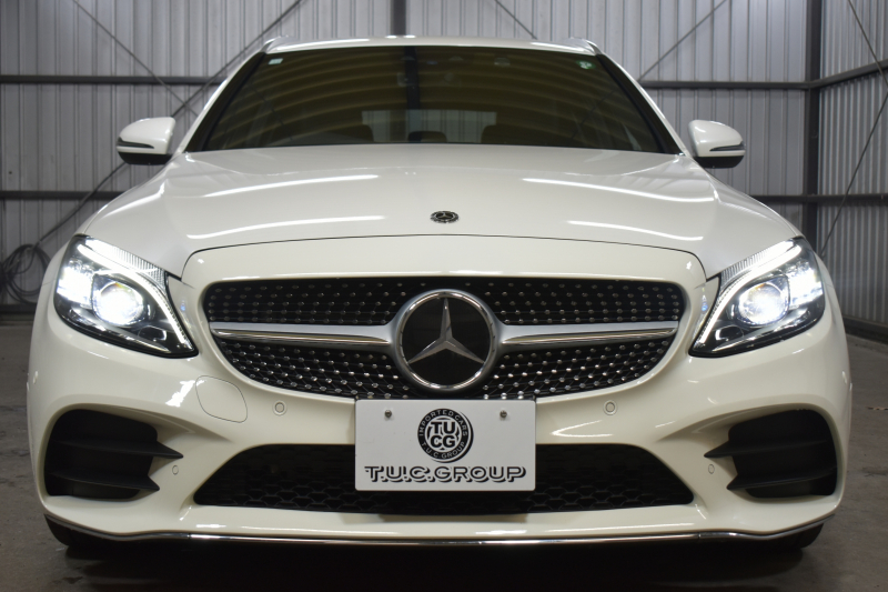 メルセデスベンツ Cクラス C200ﾜｺﾞﾝ AVG AMGﾗｲﾝ ﾚｰﾀﾞｰSP 後期型 9速 ﾐｰｺﾈｸﾄ ﾃﾞｨｽﾄﾛ LﾁｪﾝｼﾞﾌﾞﾗｲﾝﾄﾞS  誤発進 ﾋｰﾀｰ黒革 AMGｴｱﾛ18AW ｷｰﾚｽGo PTS 電動Rｹﾞｰﾄ 地ﾃﾞｼﾞBｶﾒﾗ 2年保証