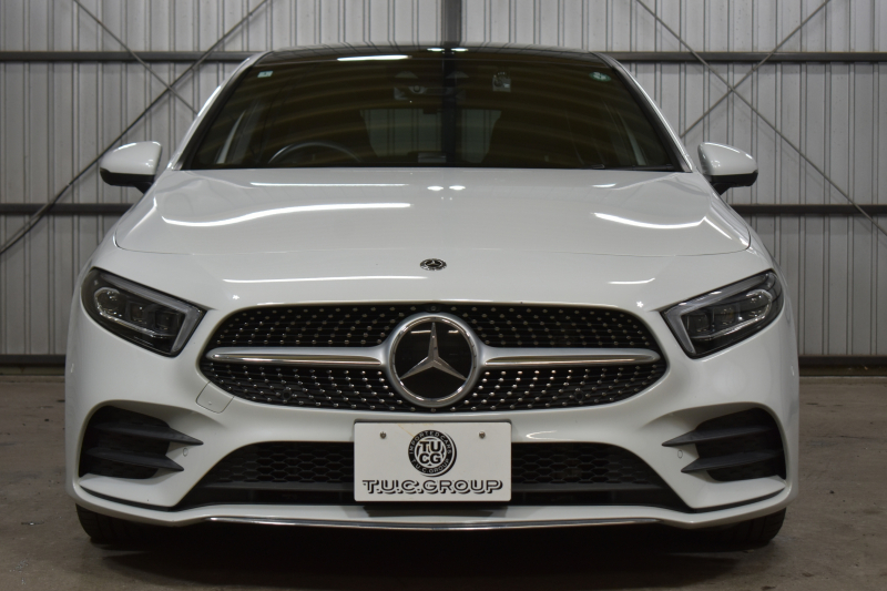 メルセデスベンツ Aクラス A200d AMGﾗｲﾝ AMGﾚｻﾞｰｴｸｽｸﾙｰｼﾌﾞ ｱﾄﾞﾊﾞﾝｽﾄﾞ/ﾚｰﾀﾞｰｾｰﾌﾃｨP ﾃﾞｨｰｾﾞﾙ燃費 18.8km MEｺﾈｸﾄ 8速AT ﾊﾟﾉﾗﾏｻﾝﾙｰﾌ ﾋｰﾀｰ黒灰革 ﾃﾞｨｽﾄﾛ BSM Lﾁｪﾝｼﾞ AMGｴｱﾛ18AW ｷｰﾚｽGO PTS HUD ｱﾄﾞﾊﾞﾝｽﾄﾞｻｳﾝﾄﾞ 対話式ﾅﾋﾞ 360ｶﾒﾗ 2年保証