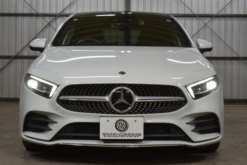 メルセデスベンツ Aクラス A200d AMGﾗｲﾝ AMGﾚｻﾞｰｴｸｽｸﾙｰｼﾌﾞ ｱﾄﾞﾊﾞﾝｽﾄﾞ/ﾚｰﾀﾞｰｾｰﾌﾃｨP ﾃﾞｨｰｾﾞﾙ燃費 18.8km MEｺﾈｸﾄ 8速AT ﾊﾟﾉﾗﾏｻﾝﾙｰﾌ ﾋｰﾀｰ黒灰革 ﾃﾞｨｽﾄﾛ BSM Lﾁｪﾝｼﾞ AMGｴｱﾛ18AW ｷｰﾚｽGO PTS HUD ｱﾄﾞﾊﾞﾝｽﾄﾞｻｳﾝﾄﾞ 対話式ﾅﾋﾞ 360ｶﾒﾗ 2年保証