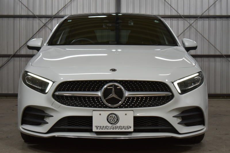 メルセデスベンツ Aクラス A200d AMGﾗｲﾝ AMGﾚｻﾞｰｴｸｽｸﾙｰｼﾌﾞ ｱﾄﾞﾊﾞﾝｽﾄﾞ/ﾚｰﾀﾞｰｾｰﾌﾃｨP ﾃﾞｨｰｾﾞﾙ燃費 18.8km MEｺﾈｸﾄ 8速AT ﾊﾟﾉﾗﾏｻﾝﾙｰﾌ ﾋｰﾀｰ黒灰革 ﾃﾞｨｽﾄﾛ BSM Lﾁｪﾝｼﾞ AMGｴｱﾛ18AW ｷｰﾚｽGO PTS HUD ｱﾄﾞﾊﾞﾝｽﾄﾞｻｳﾝﾄﾞ 対話式ﾅﾋﾞ 360ｶﾒﾗ 2年保証