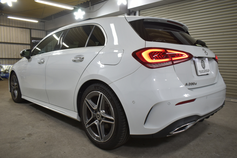 メルセデスベンツ Aクラス A200d AMGﾗｲﾝ AMGﾚｻﾞｰｴｸｽｸﾙｰｼﾌﾞ ｱﾄﾞﾊﾞﾝｽﾄﾞ/ﾚｰﾀﾞｰｾｰﾌﾃｨP ﾃﾞｨｰｾﾞﾙ燃費 18.8km MEｺﾈｸﾄ 8速AT ﾊﾟﾉﾗﾏｻﾝﾙｰﾌ ﾋｰﾀｰ黒灰革 ﾃﾞｨｽﾄﾛ BSM Lﾁｪﾝｼﾞ AMGｴｱﾛ18AW ｷｰﾚｽGO PTS HUD ｱﾄﾞﾊﾞﾝｽﾄﾞｻｳﾝﾄﾞ 対話式ﾅﾋﾞ 360ｶﾒﾗ 2年保証