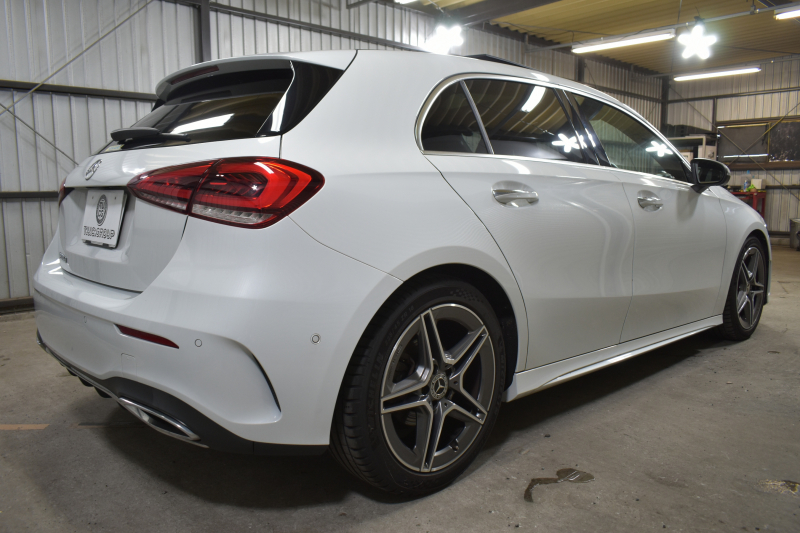 メルセデスベンツ Aクラス A200d AMGﾗｲﾝ AMGﾚｻﾞｰｴｸｽｸﾙｰｼﾌﾞ ｱﾄﾞﾊﾞﾝｽﾄﾞ/ﾚｰﾀﾞｰｾｰﾌﾃｨP ﾃﾞｨｰｾﾞﾙ燃費 18.8km MEｺﾈｸﾄ 8速AT ﾊﾟﾉﾗﾏｻﾝﾙｰﾌ ﾋｰﾀｰ黒灰革 ﾃﾞｨｽﾄﾛ BSM Lﾁｪﾝｼﾞ AMGｴｱﾛ18AW ｷｰﾚｽGO PTS HUD ｱﾄﾞﾊﾞﾝｽﾄﾞｻｳﾝﾄﾞ 対話式ﾅﾋﾞ 360ｶﾒﾗ 2年保証