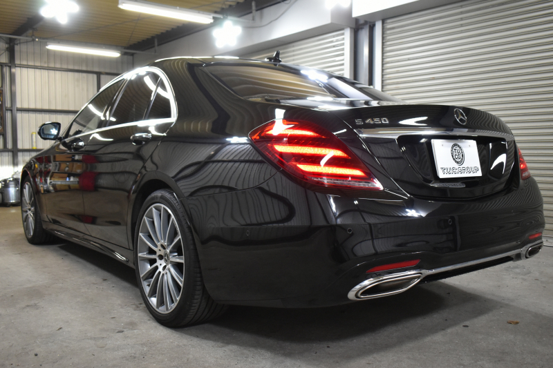 メルセデスベンツ Sクラス S450ｴｸｽｸﾙｰｼﾌﾞ ｽﾎﾟｰﾂﾘﾐﾃｯﾄﾞ ﾚｰﾀﾞｰｾｰﾌﾃｨP 最終特別仕様 右H ISG MEｺﾈ ﾊﾟﾉﾗﾏｻﾝﾙｰﾌ ﾋｰﾀｰｸｰﾗｰ黒革 ﾃﾞｨｽﾄﾛ AMGｴｱﾛ20AW ｷｰﾚｽGO HUD ﾌﾞﾙﾒ 地ﾃﾞｼﾞ360ｶﾒﾗ 2年保証